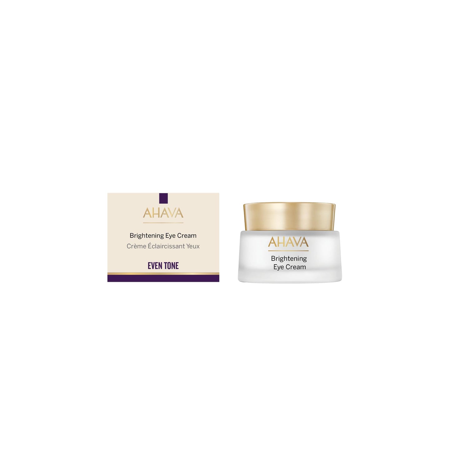 AHAVA Brightening Eye Cream- Brightens Dark Circles, Reduce Wrinkles, enriched with Exclusive Osmoter & 3D Complex of anti-aging Dunaliella Algea, 0.5 Beauty & Personal Care AHAVA