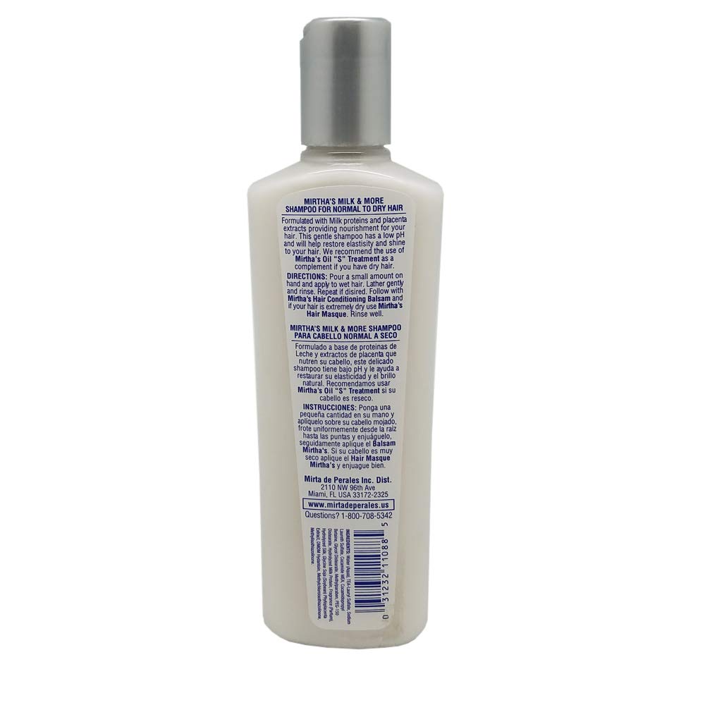 Mirta De Perales Mirta de perales milk shampoo, 8 oz, 8.0 Ounce Beauty & Personal Care Mirta De Perales