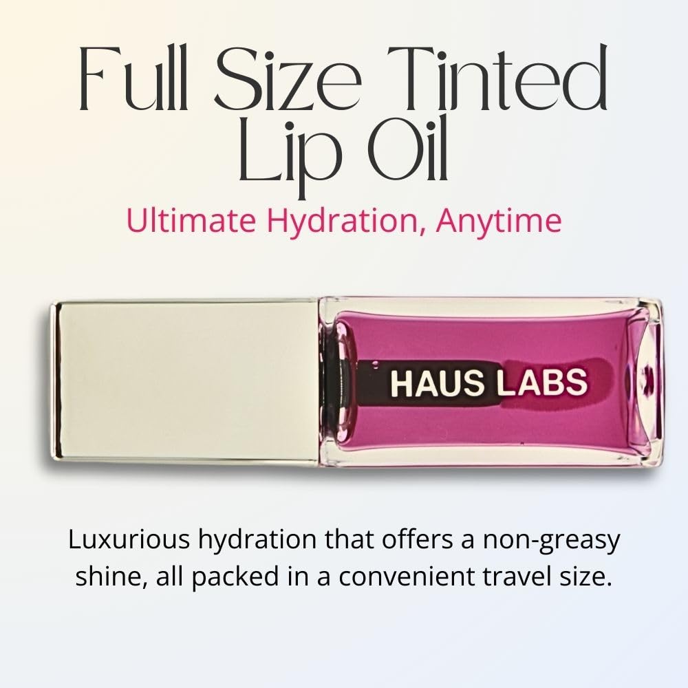 Haus Labs By Lady Gaga PHD Hybrid Lip Oil Full Size - Tint, Sheer Pink Beauty & Personal Care Haus Laboratories