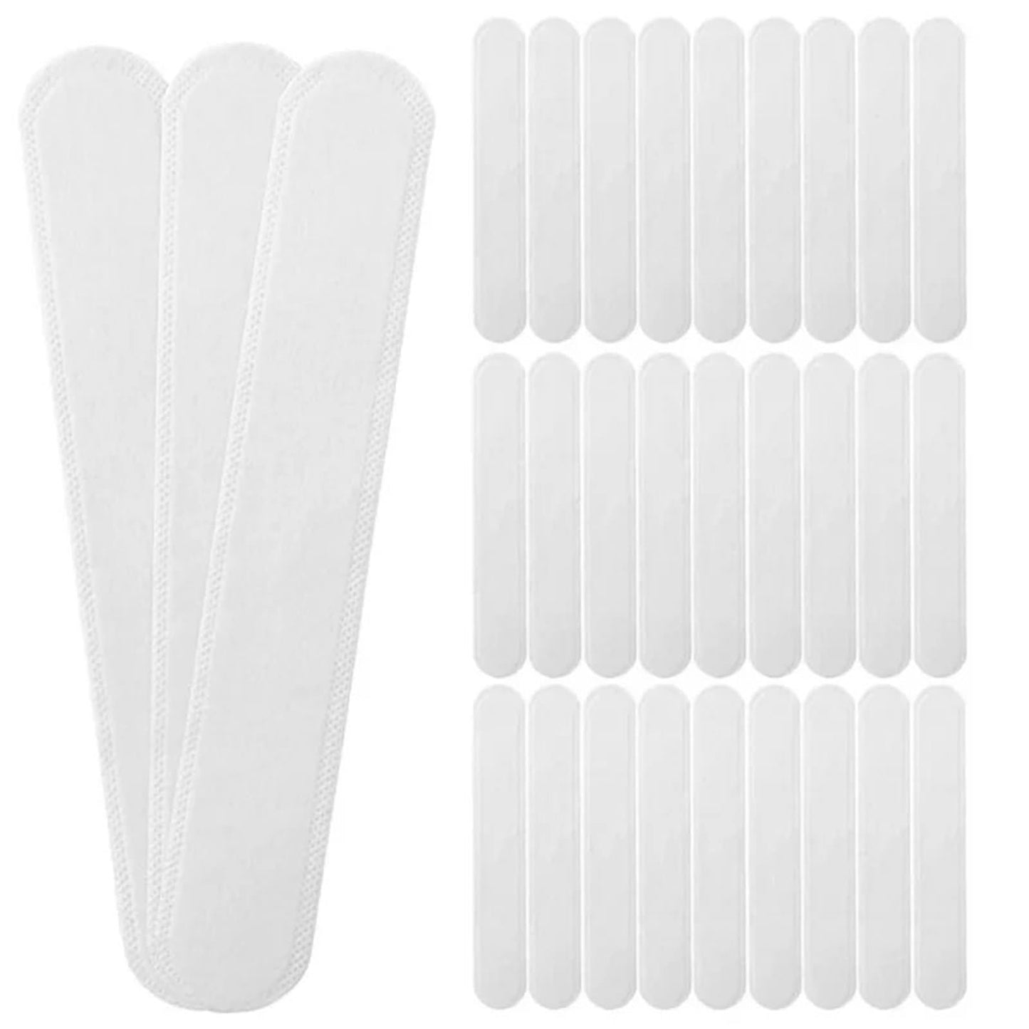 Cyyaog Collar Protectors for Shirts 40pcs Disposable Hat Sweat Pad Adjustable Absorbent Line Beauty and Personal Care Cyyaog