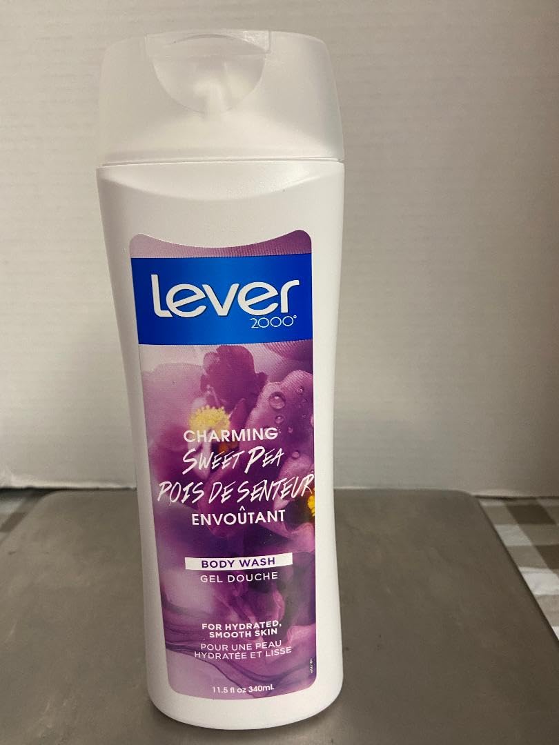 Lever 2000 Hydrating Women's Body Wash for Fresh Soft Skin, Charming Sweet Pea 11.5oz Beauty & Personal Care Lever 2000