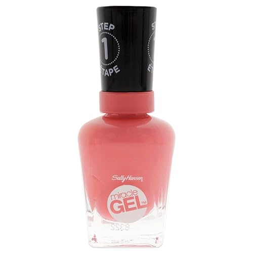 Sally Hansen Miracle Gel Nail Polish, Shade Pretty Piggy 359 (Packaging May Vary),0.5 Fl Oz (Pack of 1) Beauty & Personal Care Sally Hansen