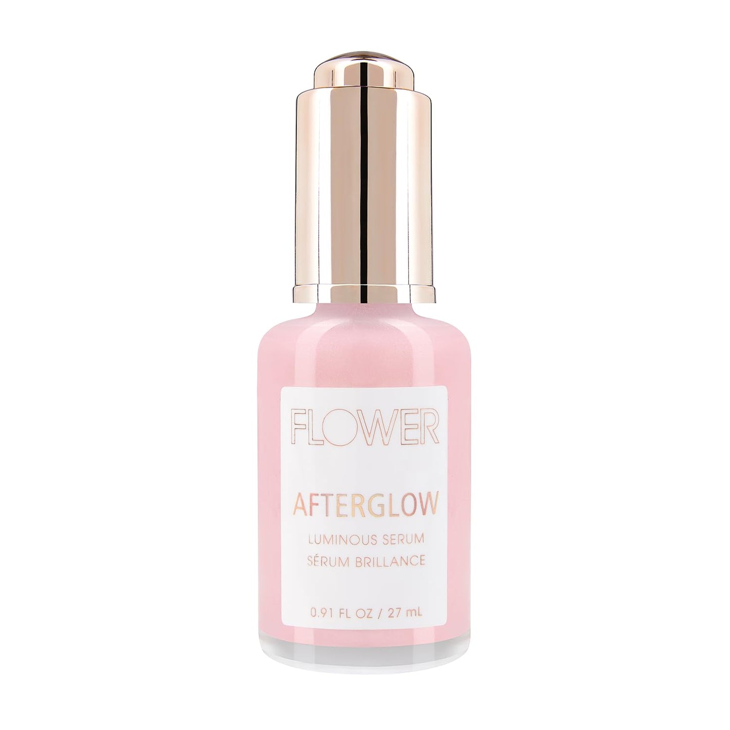 FLOWER Beauty By Drew Barrymore Afterglow Luminous Serum for Glowing Skin with Hyaluronic Acid + Niacinamide - Skin Care Facial Serum - Moisturizing + Beauty & Personal Care FLOWER