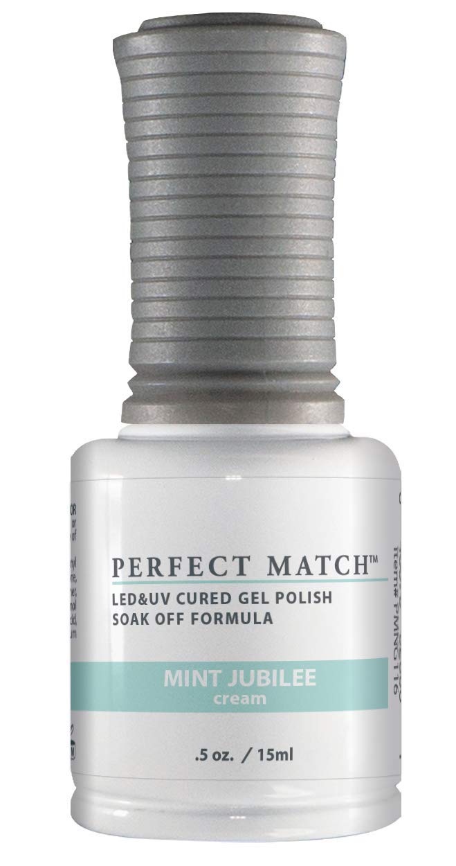 LeChat Perfect Match Gel Polish, Mint Jubilee, 0.5 Fl Oz (PMS116)