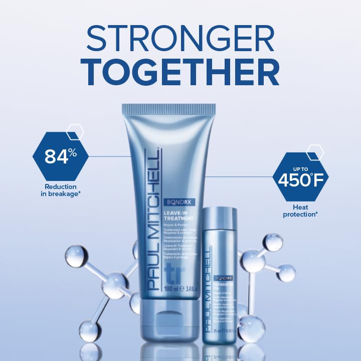 Paul Mitchell Bond Rx Reparative Oil, Repairs + Adds Shine, For Chemically Treated + Damaged Hair, 0.85 fl. oz. Beauty & Personal Care Paul Mitchell