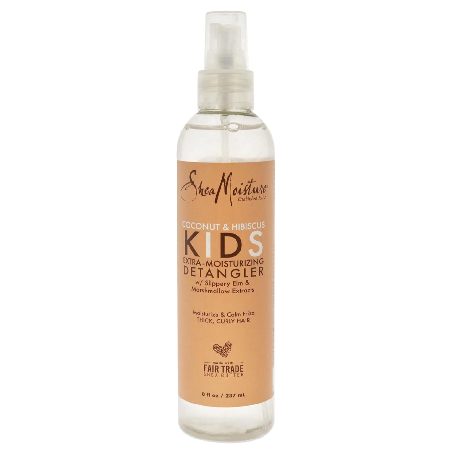 Shea Moisture Kids Detangler Coconut & Hibiscus 8 Ounce Pump (237ml) (Pack of 3) Beauty & Personal Care Shea Moisture