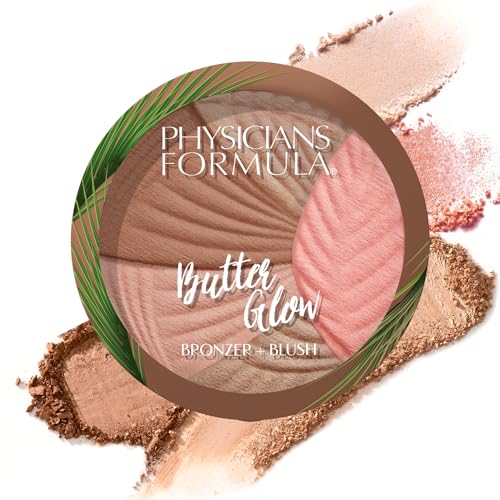 Physicians Formula Butter Glow Bronzer + Blush, Ultra Creamy 2-in-1 Formula, Illuminating & Moisturizing Butter Blend - Healthy Glow Beauty and Personal Care Physicians Formula Default Title