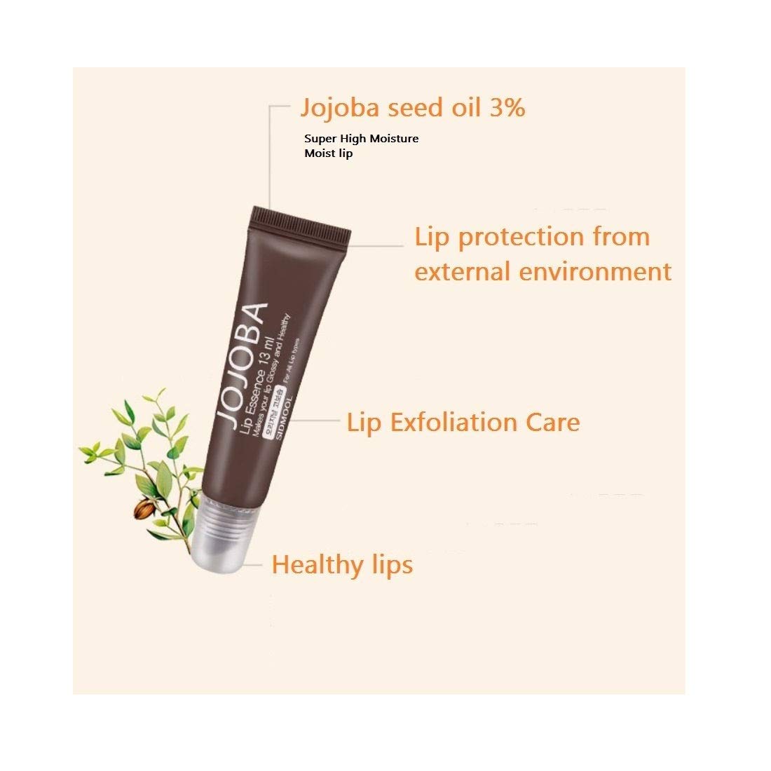Sidmool JOJOBA Lip Essence 13ml / 0.44oz Jojoba Seed Oil 3% K-Beauty Beauty and Personal Care Sidmool