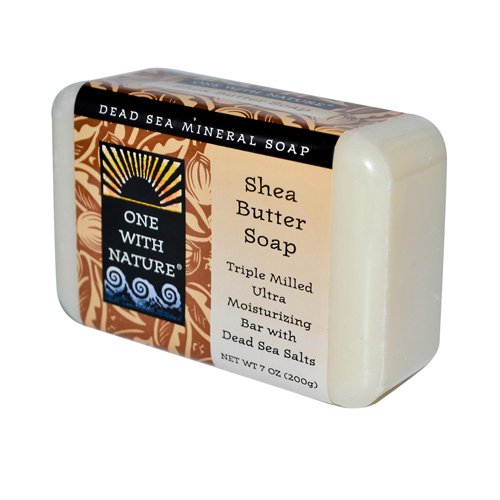One With Nature Dead Sea Mineral Shea Butter Soap - 7 Oz Beauty & Personal Care One With Nature