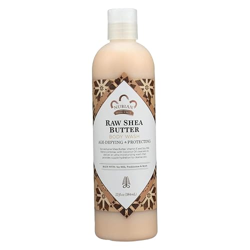 Nubian Heritage Body Wash Raw Shea Butter Beauty & Personal Care Nubian Heritage