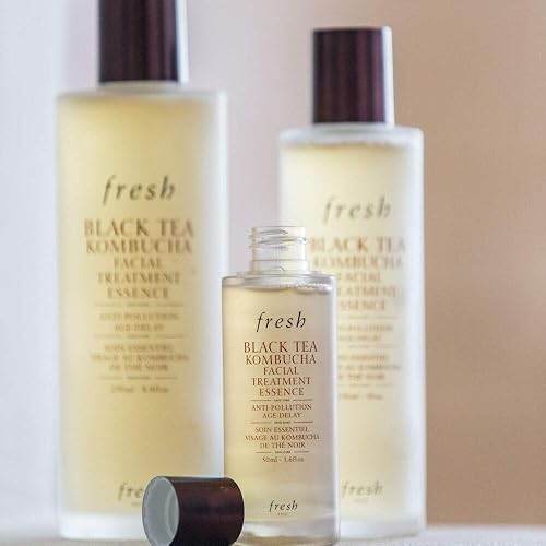 Fresh Black Tea Kombucha Facial Treatment Essence 1.6 oz Travel Size Beauty & Personal Care Fresh