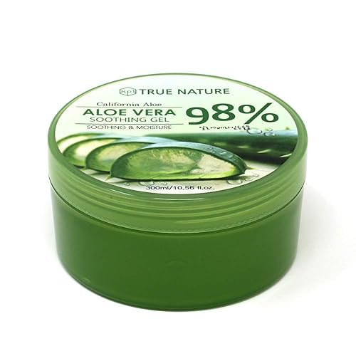 True Nature Soothing & Moisture 98% Aloe Vera Gel face moisturizer body aloe vera gel Beauty & Personal Care CUROFIT