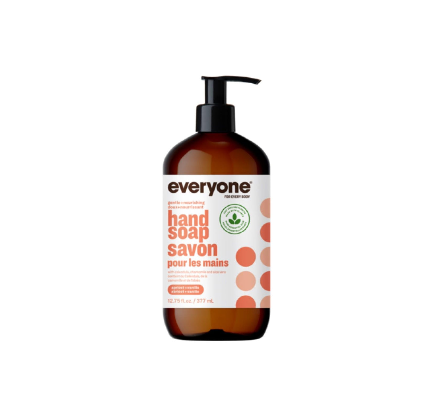 Everyone Apricot Vanilla Hand Soap, 377 ML Beauty & Personal Care Everyone