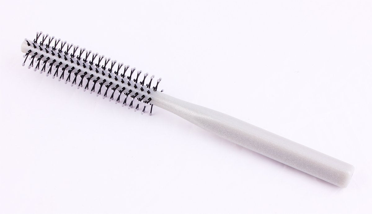 PERFEHAIR Small Mini Plastic Round Hair Styling Brush with Nylon Bristle for Short Hair Blow Drying, 1 Inch Diameter Barrel Beauty & Personal Care PERFEHAIR