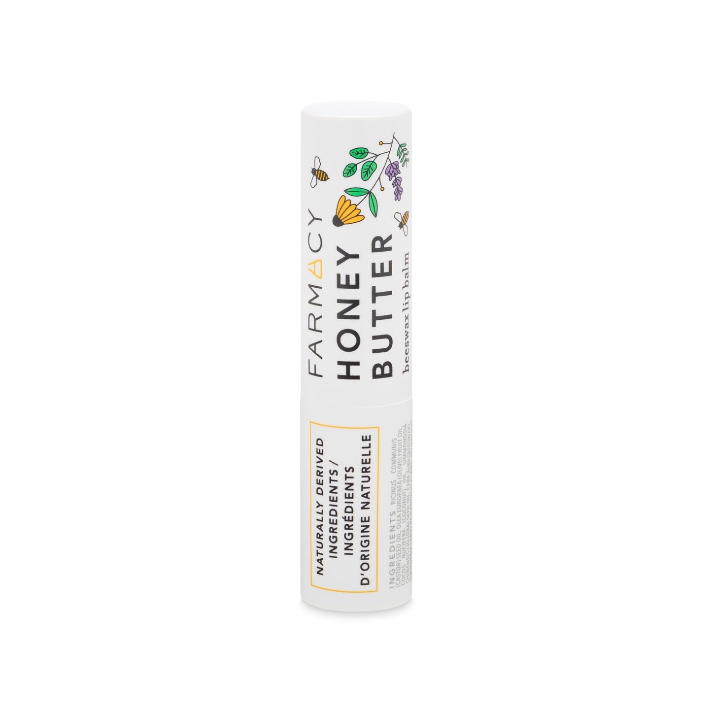 Farmacy Beeswax Lip Balm - Honey Butter Moisturizing Lip Care Enriched with Cupuaçu & Cocoa Butters, Proprietary Honey Blend and Vitamin E to Nourish Beauty & Personal Care Farmacy