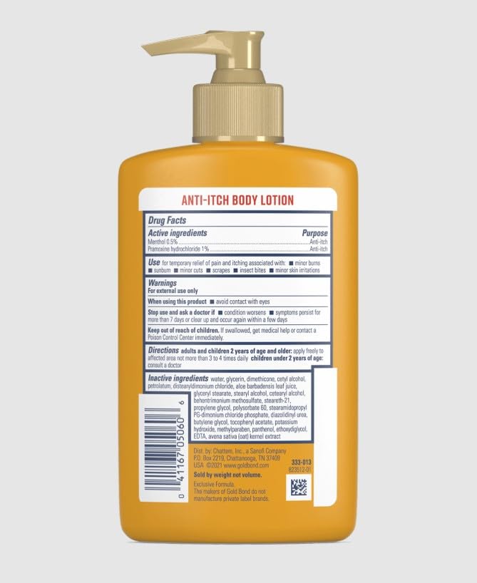 Gold Bond Anti-Itch Lotion 5.50 oz (Pack of 8) - Packaging May Vary Beauty & Personal Care Gold Bond