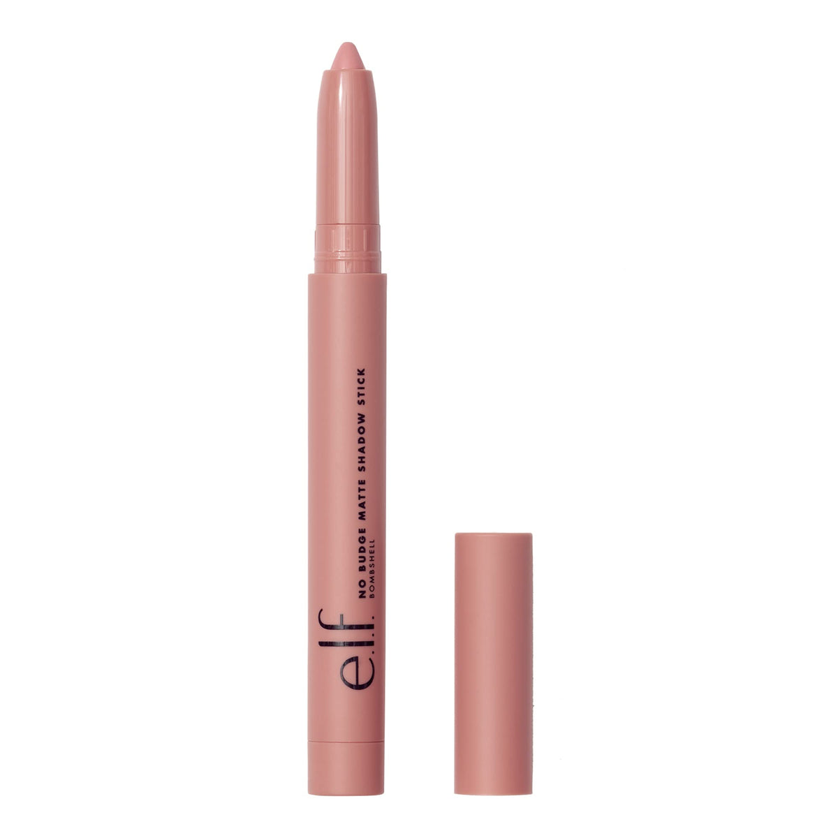e.l.f. No Budge Matte Shadow Stick, One-Swipe Cream Eyeshadow Stick, Long-Wear & Crease Resistant, Matte Finish, Vegan , Bombshell Beauty & Personal Care e.l.f.