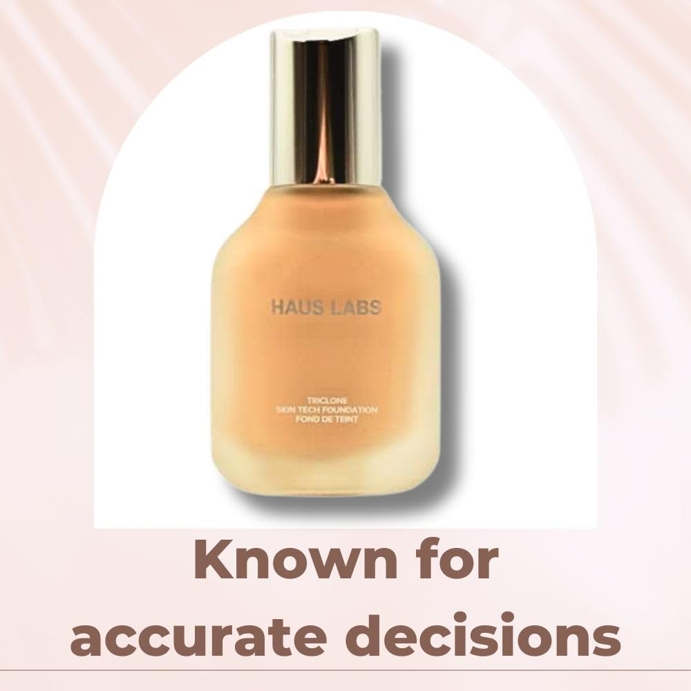 HAUS LABS BY LADY GAGA Triclone Skin Tech Medium Coverage Foundation with Fermented Arnica 190 Light Cool Beauty & Personal Care Haus Laboratories