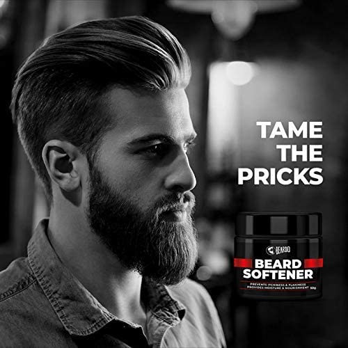 Beardo Beard Softner cream for men - Frizz-free, Nourished Beard - Detangled, Shiny Beard - Vitamin E, Argan Oil 50g Beauty and Personal Care BEARDO