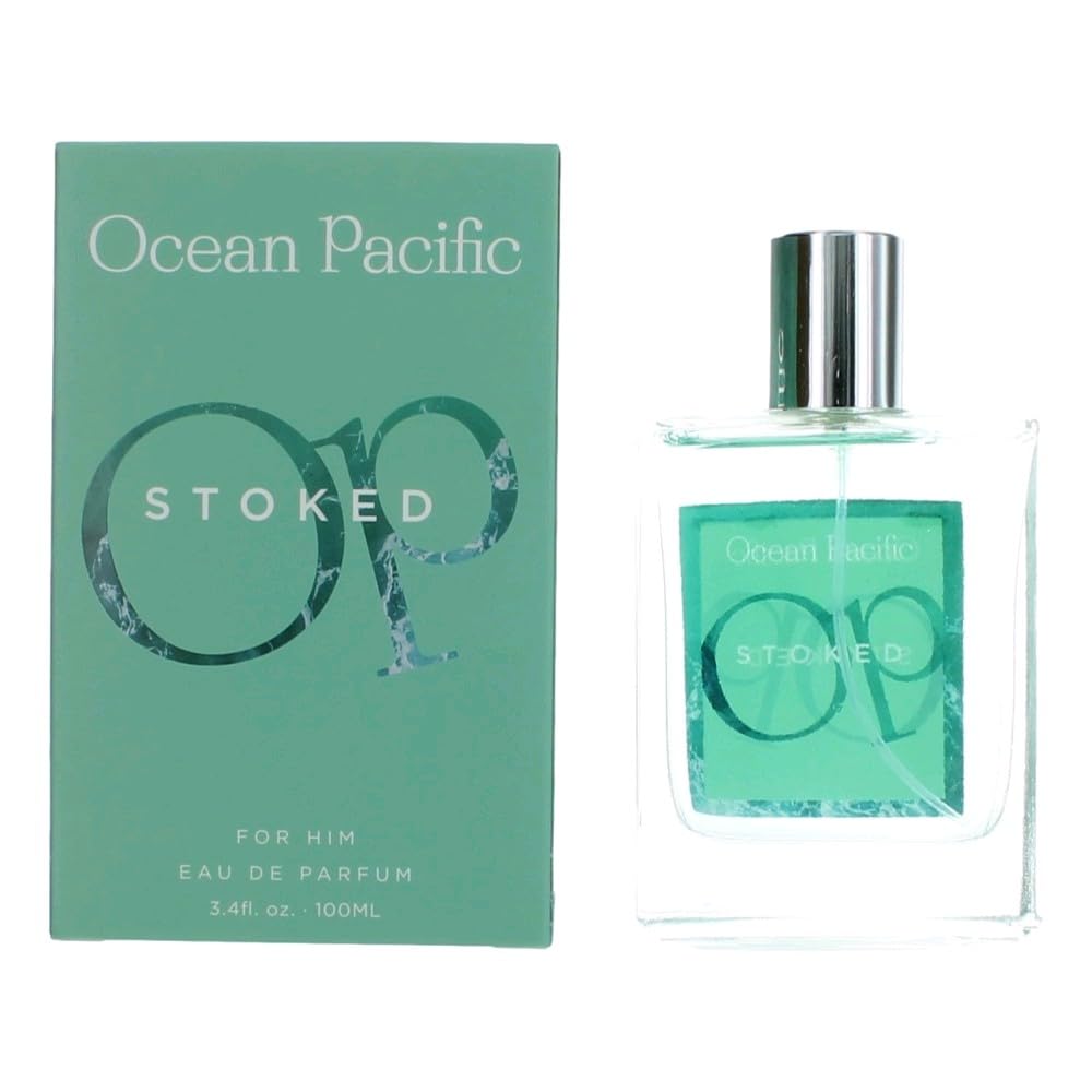 Ocean Pacific Stoked Eau De Parfum for Men 3.4 Ounce Beauty & Personal Care Ocean Pacific