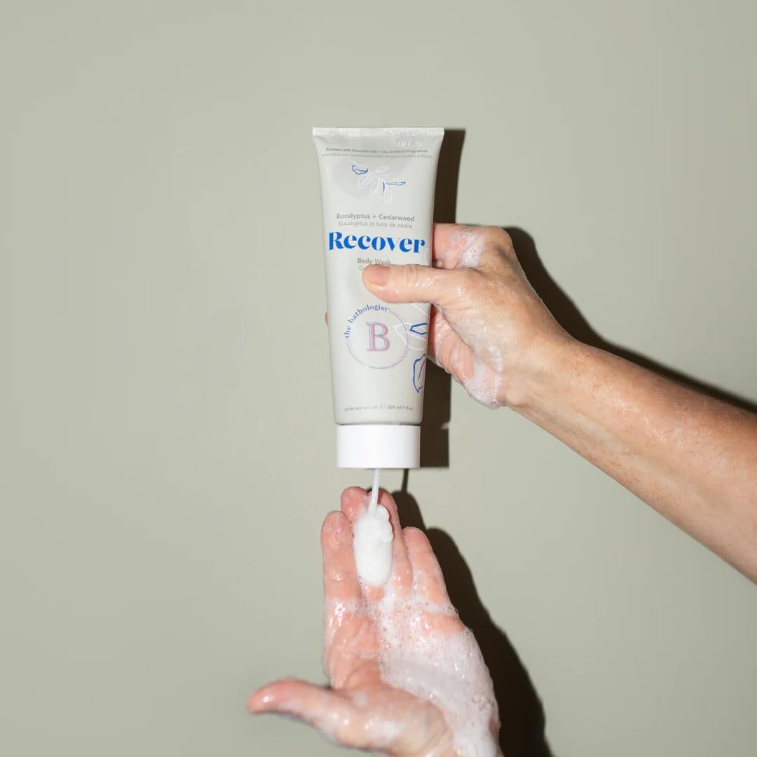 The Bathologist Recover Creamy Body Wash, Eucalyptus & Cedarwood, Soothing Body Cleanser for Post-Workout Recovery, Hydrating, Gentle Formula for All Beauty & Personal Care Bathorium