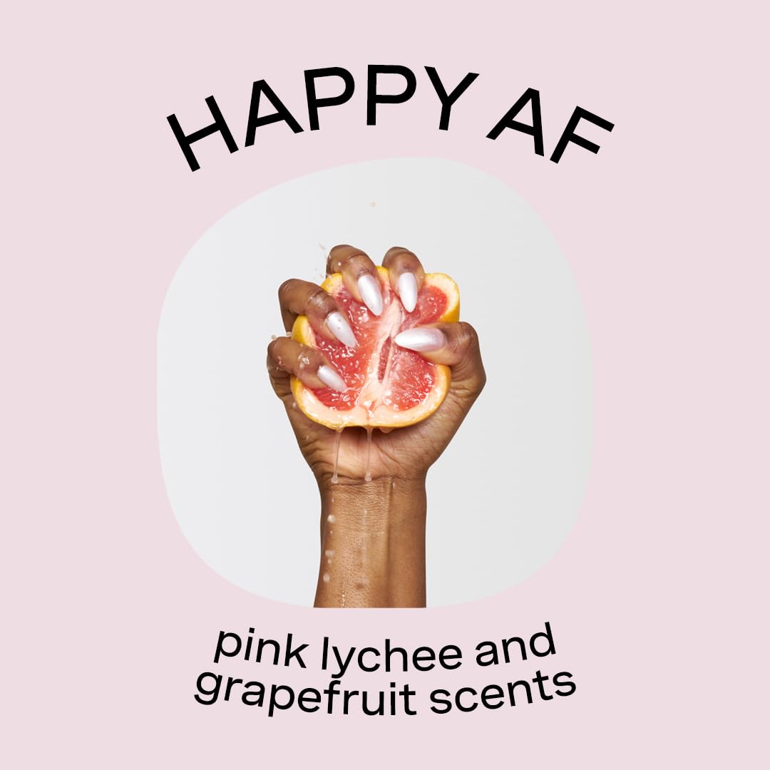 Addison Rae Fragrance Happy - Perfume for Women - Fruity Floral Scent - Pink Lychee and Red Grapefruit - Vegan, Cruelty Free - 3.4 oz Beauty & Personal Care Addison Rae Fragrance