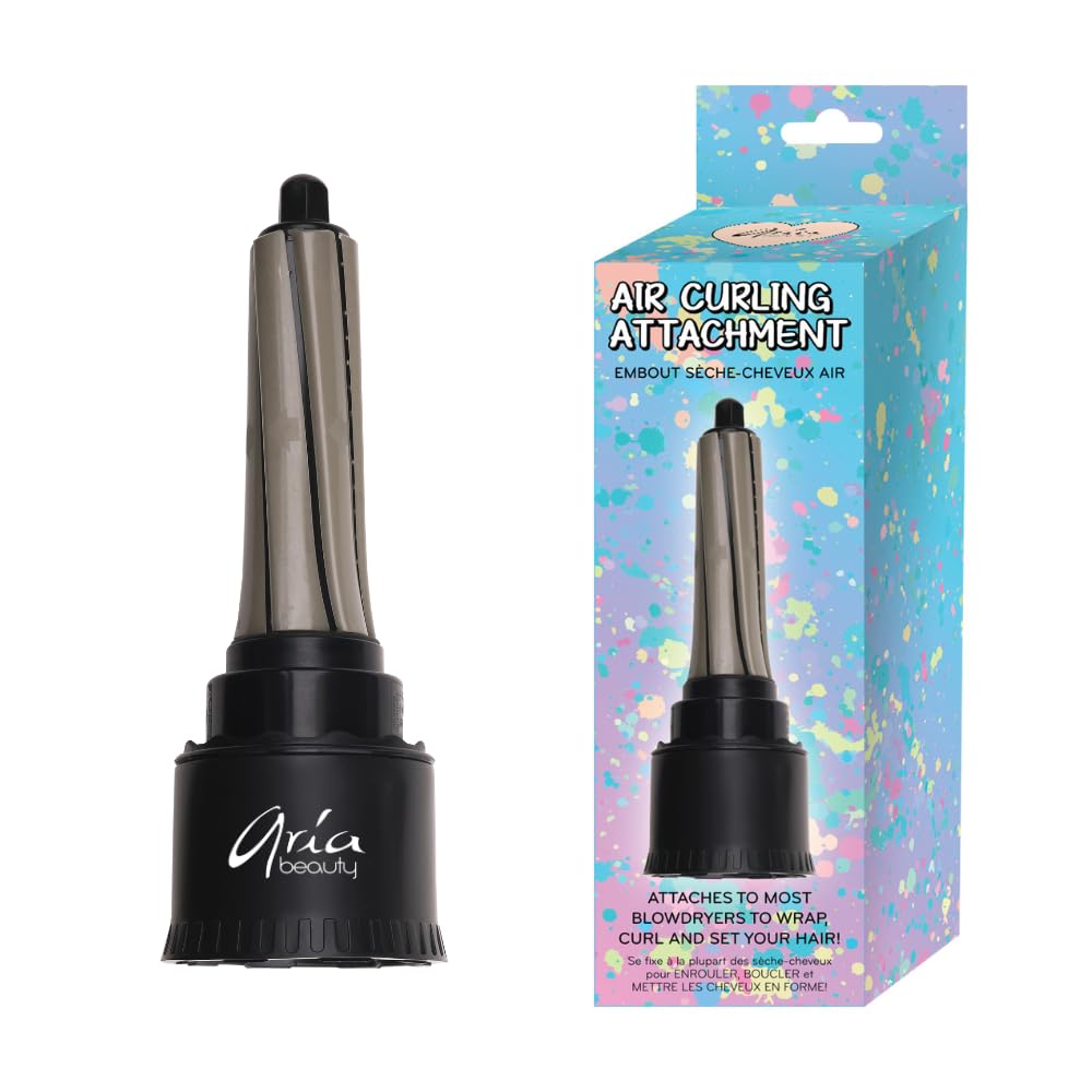 Aria Beauty Air Curling Attachment - Hair Dryer and Blow Dryer Attachment - Ideal for Wrapping and Curling Hair - Easy to Attach - 1 pc