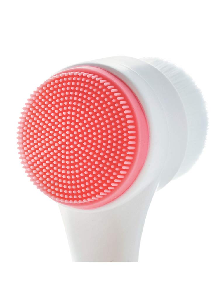 Cala Dual-Action Facial Cleansing Brush (Pink) Beauty & Personal Care Cala