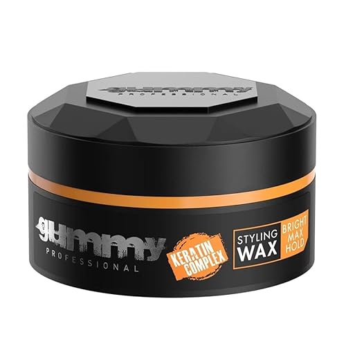 Gummy Bright Max Hold Hair Styling Wax 5.07 fl.oz - Keratin Complex, 150 ml Beauty & Personal Care Gummy