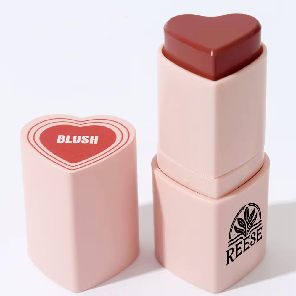 3-in-1 Multifunction Blush Stick - Blush, Lip Tint, Eye Shadow - Creamy, Long-Lasting, Easy Application for a Flawless Look | Charming Grape