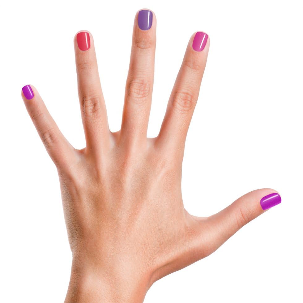 Piggy Paint | 100% Non-Toxic Girls Nail Polish | Safe, Cruelty-free, Vegan, & Low Odor for Kids | Swirls & Twirls (4 Polish + Nail Art Gift Set) Beauty & Personal Care Piggy Paint