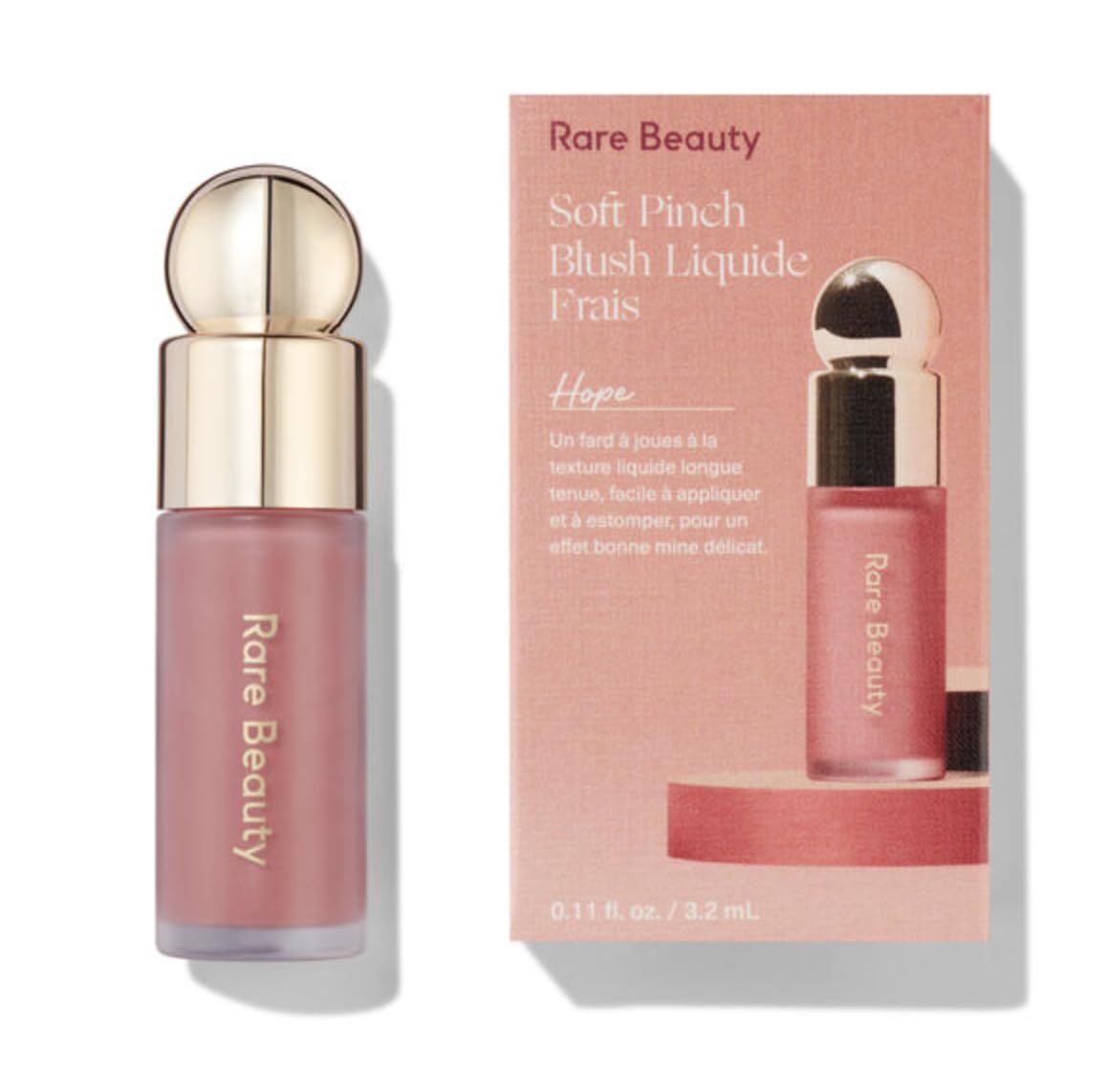 Mini Soft Pinch Liquid Blush HOPE-NUDE MAUVE MINI SIZE XMAS 2023
