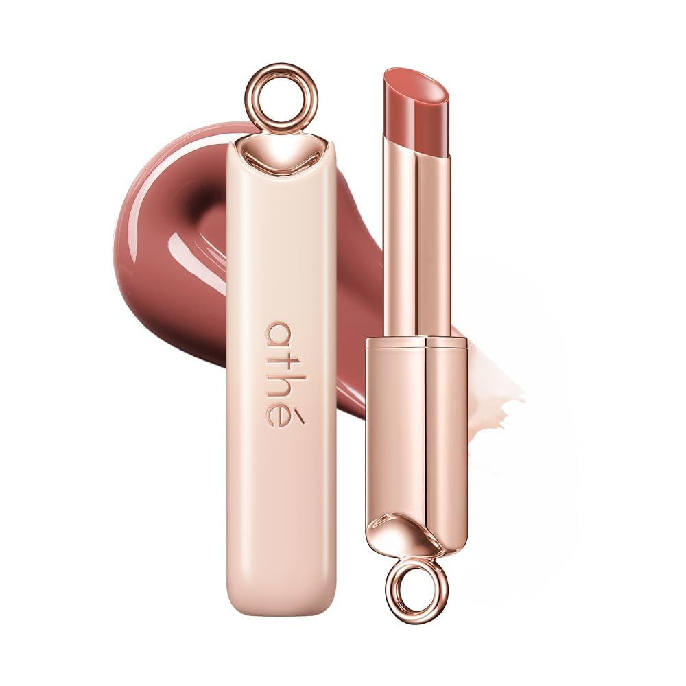 athé Glowy Lip Balm - Ceramide + Snow Mushroom - Dry Sensitive Lips Beauty and Personal Care athé