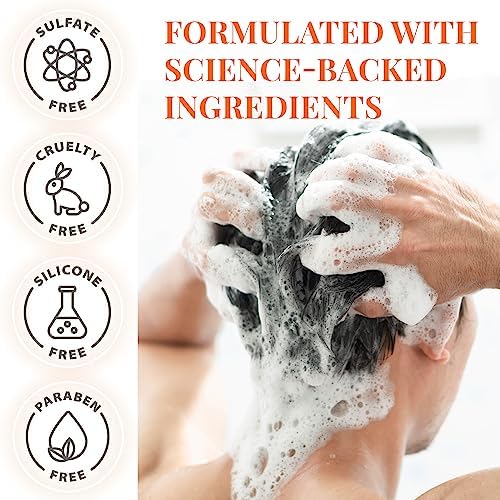 Biotin Hair Growth Shampoo and Conditioner Set for Men and Women - Thickening Treatment for Thinning Hair - Natural and Vegan DHT Blocker for Hair Beauty & Personal Care FOLLICLE BOOSTER