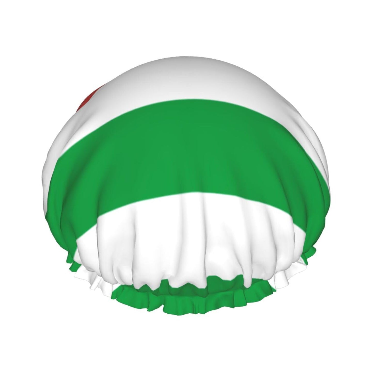 Abkhazia Flag Prints Shower Cap Double Layer Lined Waterproof Bathing Shower Hat Beauty and Personal Care Hayyett