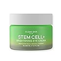 CLEAN SKIN CLUB Brightening+ Stem Cell Eye Cream, Reduces Dark Circles & Puffiness, Fragrance Free, 1.2 fl oz (Pack of 1) Beauty & Personal Care CLEAN SKIN CLUB