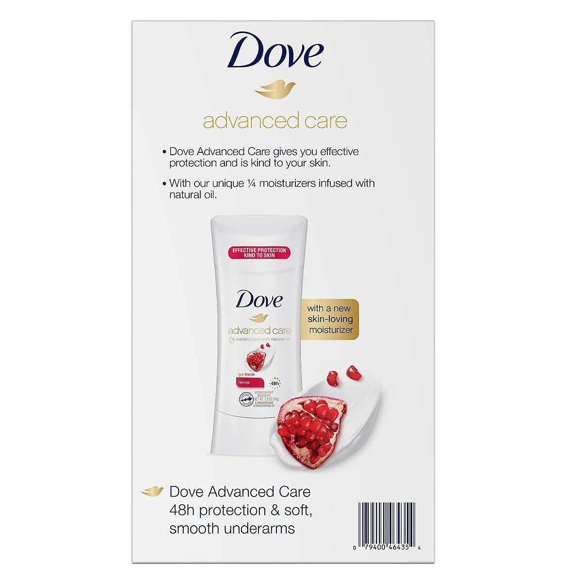 Dove Advanced Care Antiperspirant, 2.6 Ounce (Pack of 4) Beauty and Personal Care Unilever