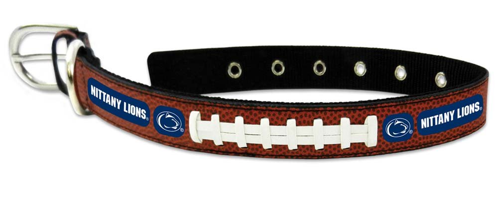 NCAA Penn State Nittany Lions Classic Leather Football Collar, Large Beauty & Personal Care GameWear