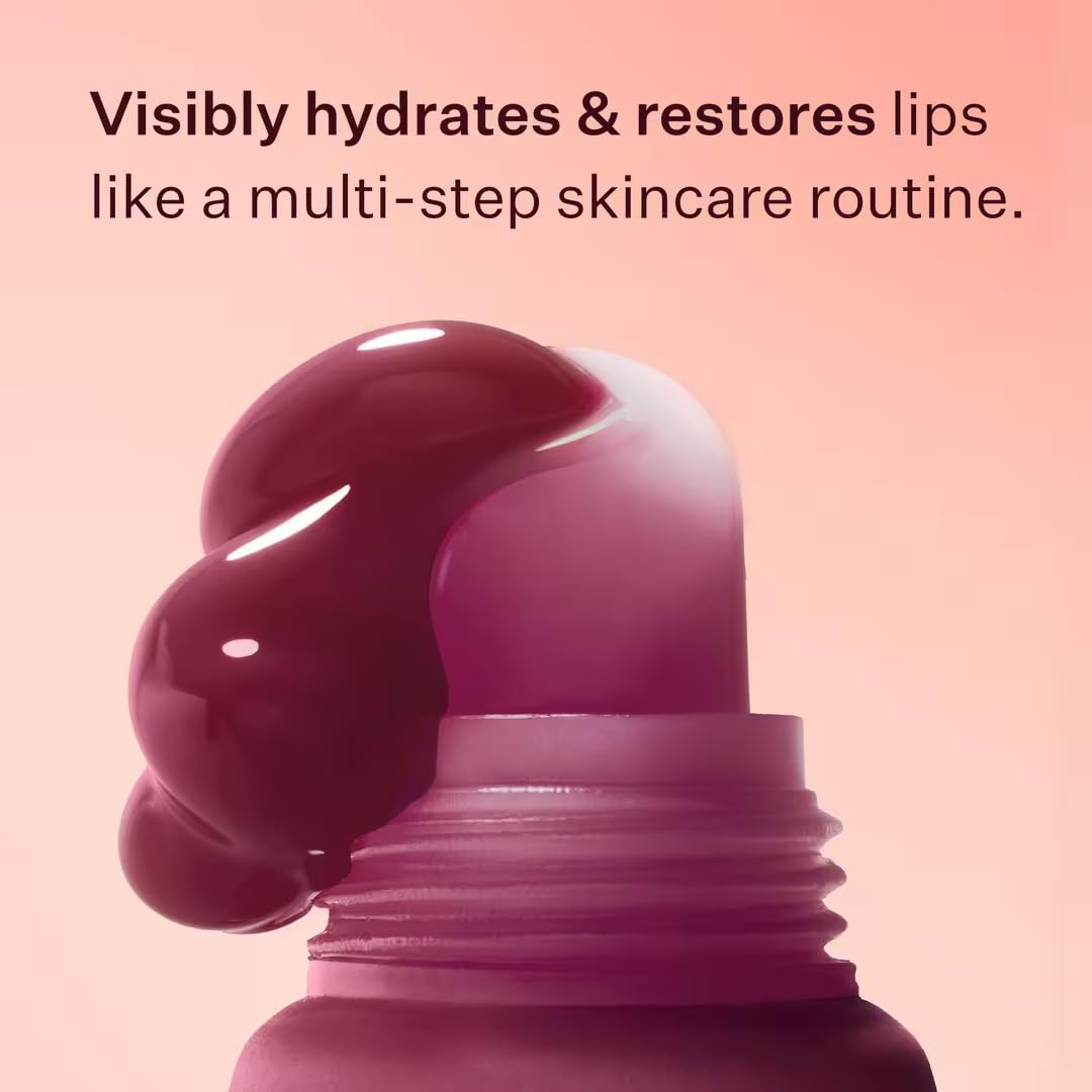 Peach & Lily Collagen Cushion Peptide Sugar Plum Lip Balm Beauty & Personal Care Peach & Lily