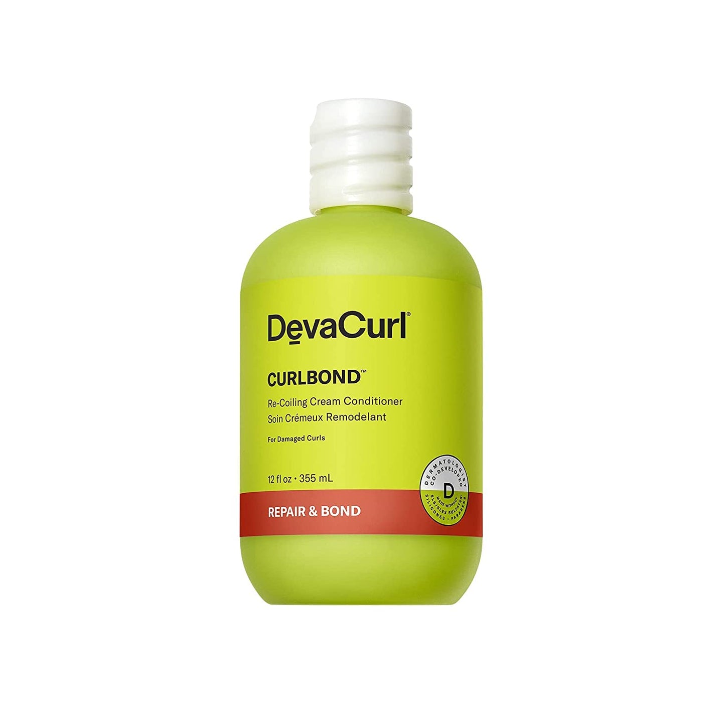DevaCurl CurlBond Re-Coiling Cream Conditioner, Cozy Getaway, 12 fl. oz. Beauty & Personal Care DevaCurl