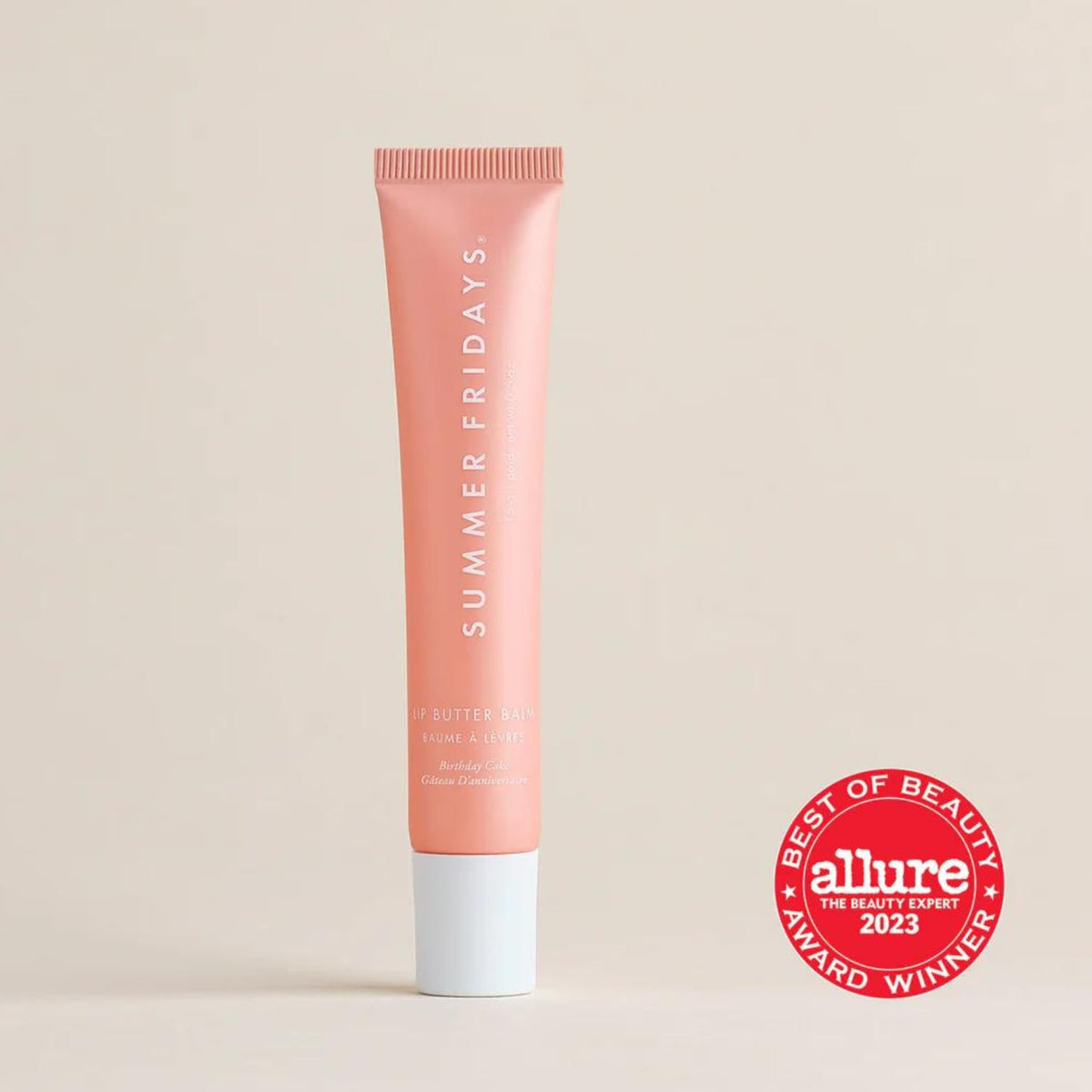 Summer Fridays Tinted Lip Butter Balm - Conditioning Vegan Lip Balm for Instant Moisture, Shine & Hydration - Softening & Soothing Skincare - Birthday Beauty & Personal Care Summer Fridays