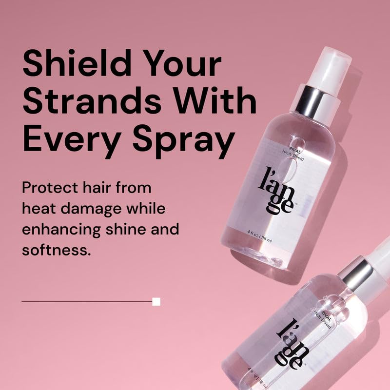 L'ANGE HAIR Rival Heat Shield | Heat Protection Spray for Hair | Prevents Frizz and UV Damage | Lightweight Thermal Protectant Spray | Adds Shine Beauty & Personal Care L'ANGE HAIR