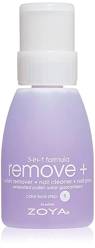 ZOYA Remove Plus 3 in 1 Formula - Liquid Polish Remover, Nail Cleaner, Nail Prep, 8 Fl Oz Beauty & Personal Care ZOYA