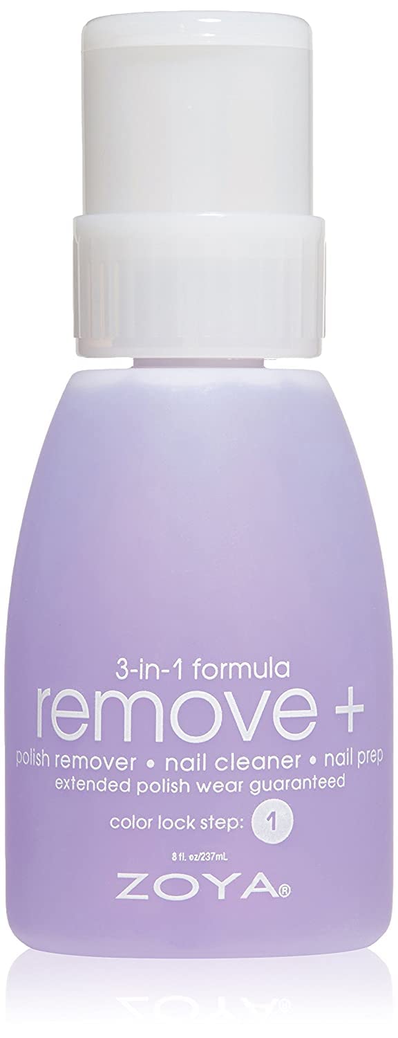 ZOYA Remove Plus 3 in 1 Formula - Liquid Polish Remover, Nail Cleaner, Nail Prep, 8 Fl Oz Beauty & Personal Care ZOYA