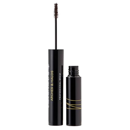 Arches and Halos Microfiber Tinted Brow Mousse - Richly Pigmented Eyebrow Shaper - Water Resistant Filler Pen - Vegan - Warm Brown - 0.11 oz Beauty & Personal Care Arches & Halos