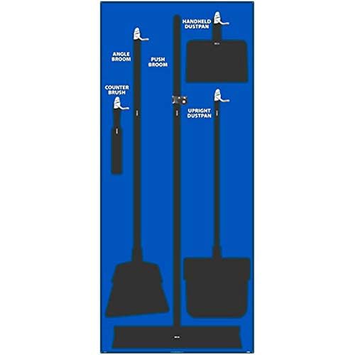 NMC SB101ACP 5S Janitorial Shadow Board, Blue/Black, 68"X30", AluminumCompositePanel (Tools Sold Separately) Beauty & Personal Care NMC