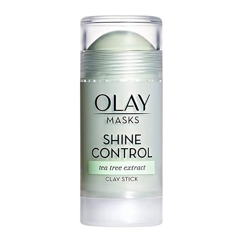 Olay Shine Control with Tea Tree Extract Facial Mask Stick, Tea Tree Extract Mask Stick, 1 Count Beauty & Personal Care Olay