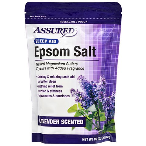 Assured Epsom Salt Lavender Scented Beauty and Personal Care ASSURED