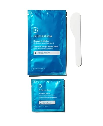 Dr Dennis Gross Hyaluronic Marine Modeling Mask: for Dehydrated Skin, Dull Complexion & Fine Lines and Wrinkles, 4 Treatments Beauty & Personal Care Dr Dennis Gross