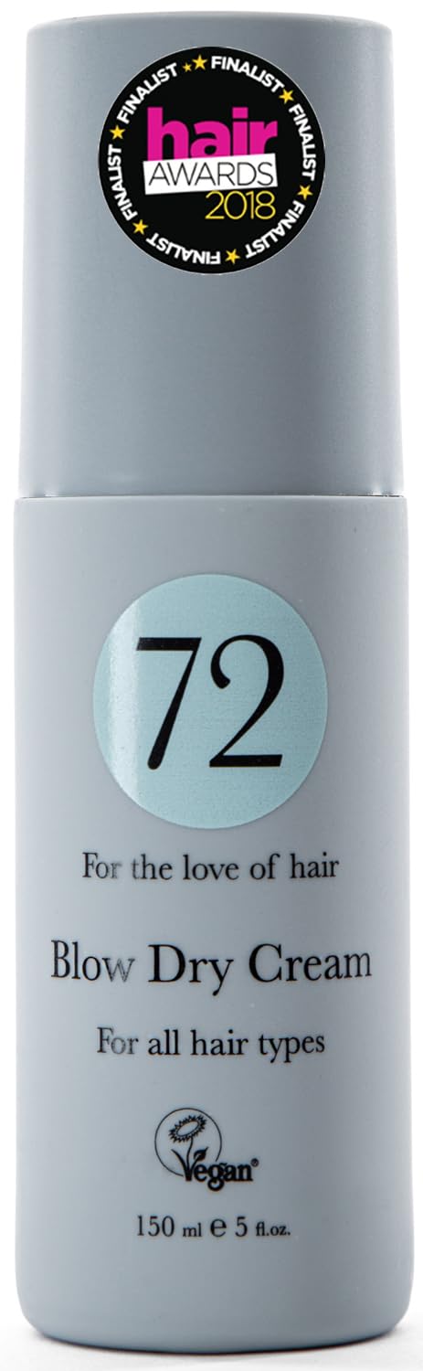 72 Hair Blow Dry Cream Anti Frizz Heat Protection Beauty & Personal Care 72
